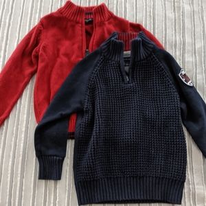 Bundle of boys 3t sweaters